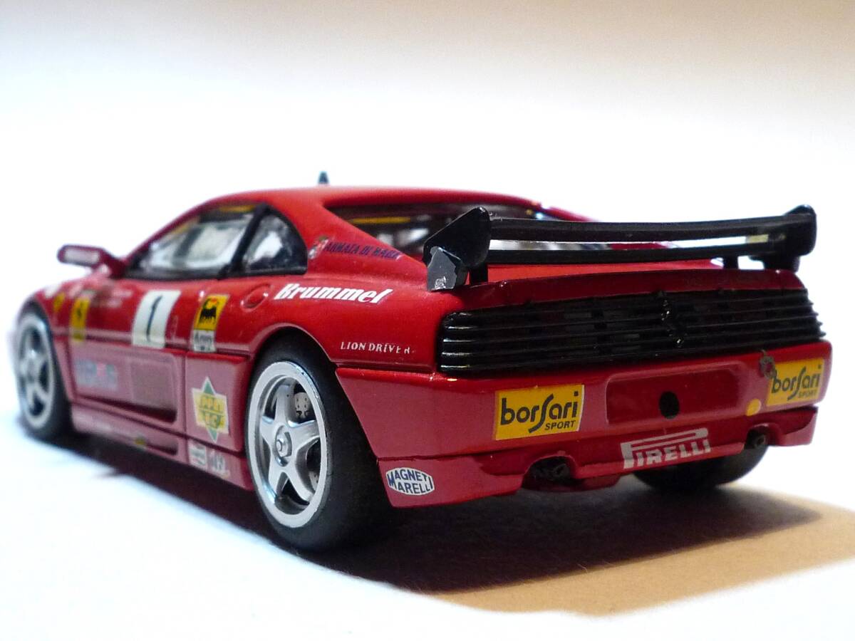 40458 Bang/バン Ferrari 348 GT COMPETIZIONE LE MANS フェラーリ コンペテツィオーネ ルマン 1/43 イタリア製_画像4