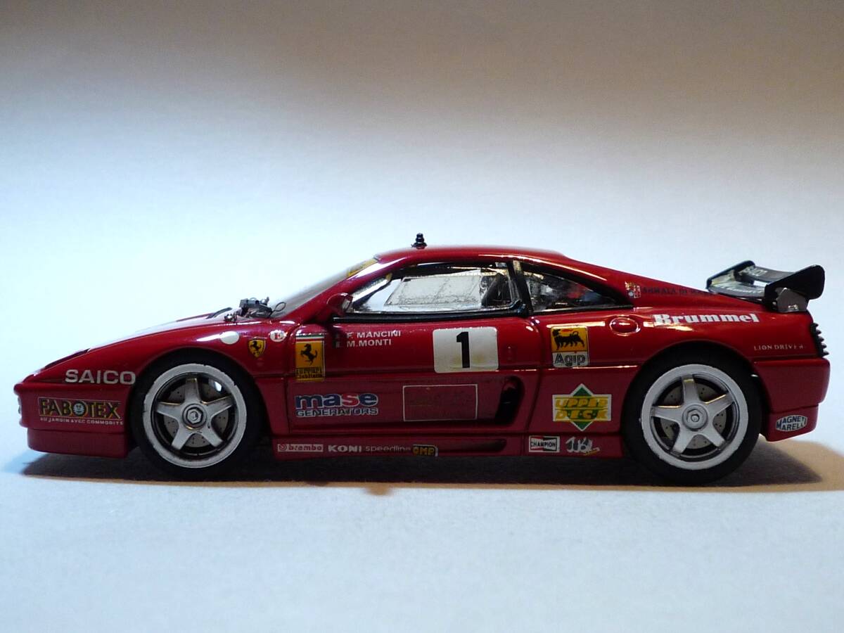 40458 Bang/バン Ferrari 348 GT COMPETIZIONE LE MANS フェラーリ コンペテツィオーネ ルマン 1/43 イタリア製_画像3