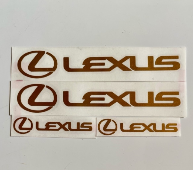 LEXUS Lexus LS600h LS460 специальный размер F.R суппорт тормоза для Gold стикер F2 листов R2 листов 4 шт. комплект 