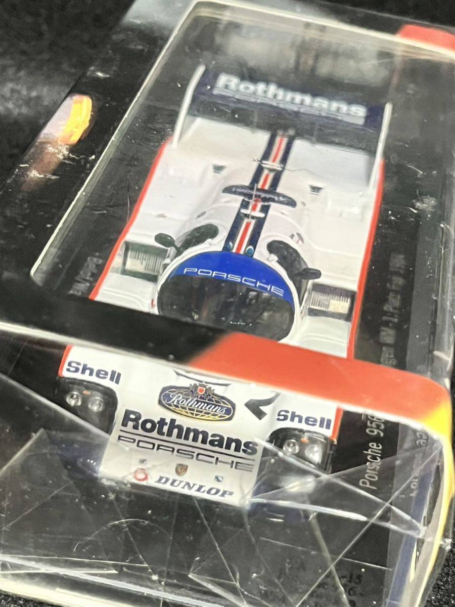 Spark Stefan Bellof COLLECTION 1/43 #2 Rothmans Porsche 956-Sportwagen WM-1.Platz Fuji 1984 S.Bellof CA-BEL-15 300個限定_画像3