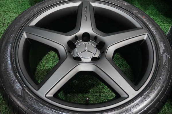 AMG ベンツ純正 カスタムホイール Eクラス 8.5J OFF+38 9J OFF＋39 245/40R18 265/35R18 2023年製 新品タイヤの画像4