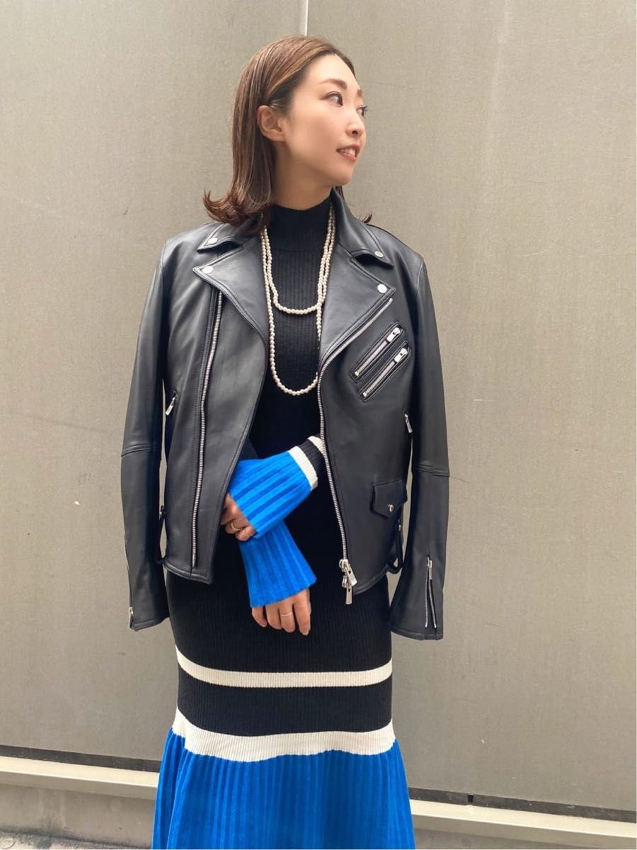 LOVELESS レザー ダブルライダース ユニセックス Sサイズ 羊革 LOVELESS レザー ダブルライダース ユニセックス Sサイズ 羊革
