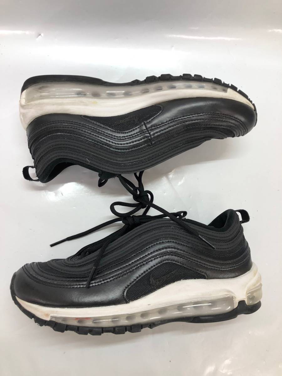 □NIKE WMNS AIR MAX 97 スニーカー 24.5cm 黒 ナイキ レディース DX0137-001 複数落札同梱OK B240202-4_画像2