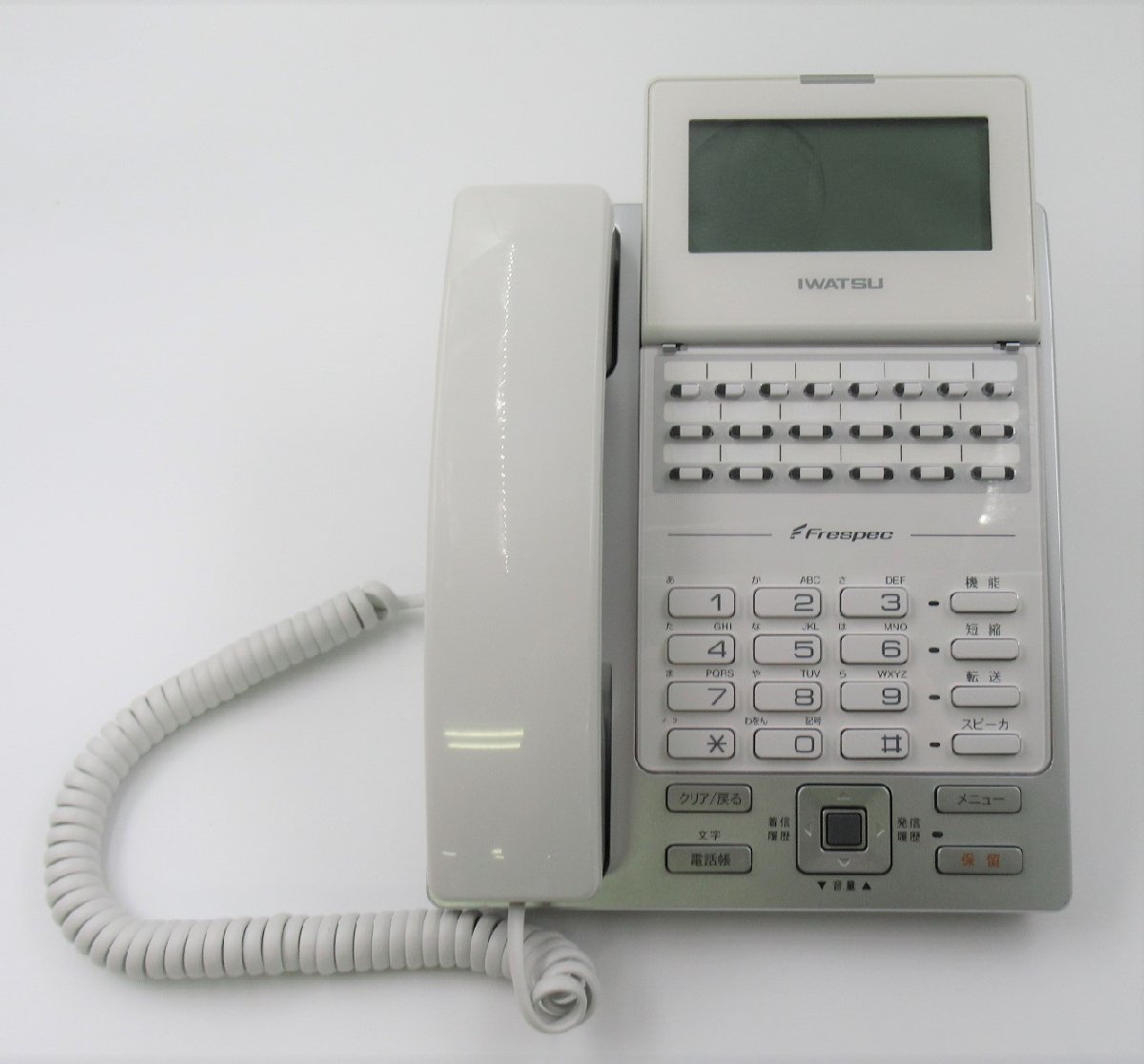 岩通 フレスペック/Frespec NW-12KT(WHT) 12ボタン電話機 18年製 DPY0025