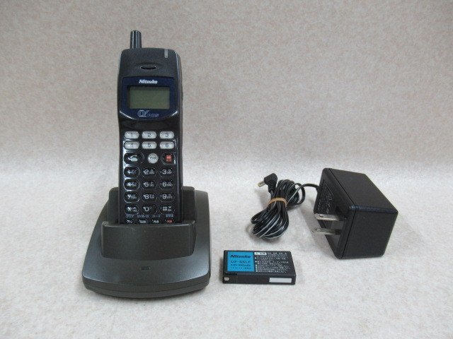  ZZG1 4867♪ 日通工 Nitsuko DX2D-6BPS-S コードレス電話機・利益無視