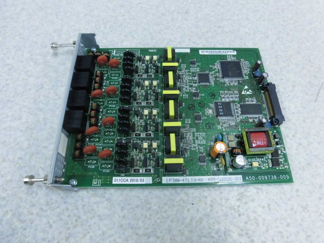 ・ZS2 カ4838)保証有 NEC Aspire-X 4OD専用線(市外専用線)ユニット IP3WW-4TLIU-A1 同梱可