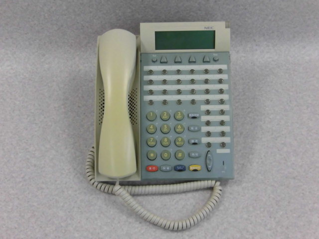 ▲ B1 カ798)・保証有 NEC DTP-32DA-1D(WH) SOLUTE300 Dterm75 32ボタン標準電話機 動作済 同梱可 利益無視