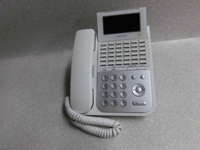 Ω T 3652※保証有 きれい 15年製 ナカヨ iF 36ボタン電話機 NYC-36iF-SDW 動作OK 同梱可