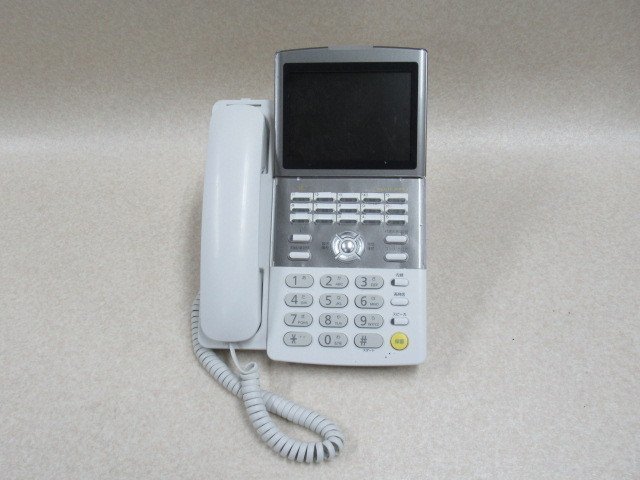 Ω ZP1 12138◆)保証有 きれいめ ナカヨ iE 15ボタンIP大型LCD電話機 NYC-15iE-IPLD(W) 通電確認済・祝10000！取引突破！！
