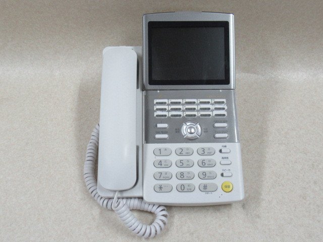 Ω XB2 6964♪ 保証有 キレイめ ナカヨ iE 15ボタンIP大型LCD電話機 NYC-15iE-IPLD(W)・祝10000！取引突破！同梱可