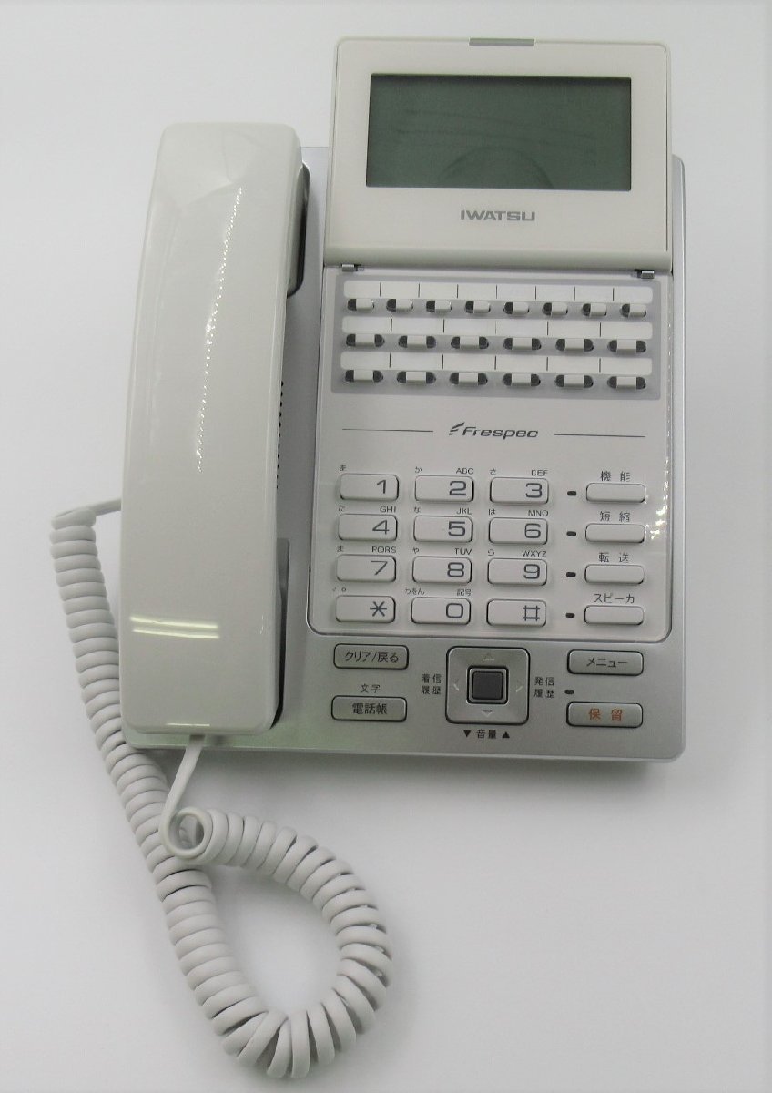 岩通 フレスペック/Frespec NW-12KT(WHT) 12ボタン電話機 18年製 DPY0022