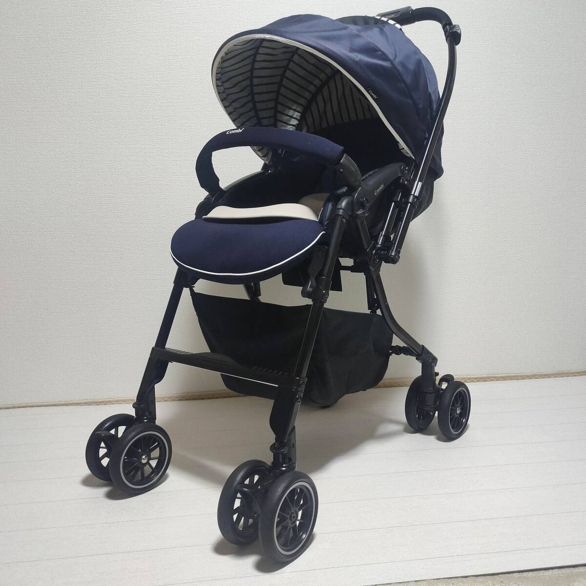 [ including carriage ] combination extra attaching beautiful me tea karu auto 4 Cath eg shock stroller both against surface type high seat light weight cleaning settled 