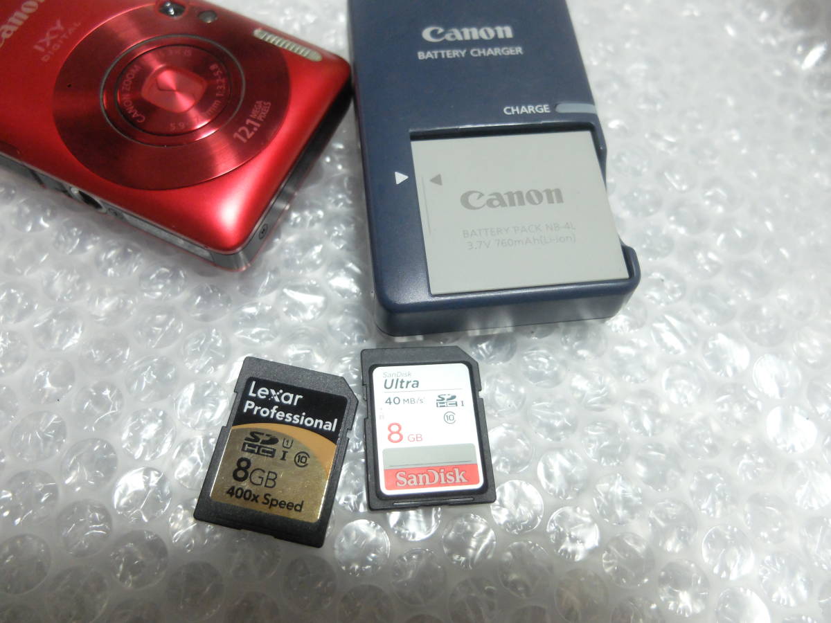 CANONキャノン　IXY　DIGITAL　210IS　USED難有ジャンク品_画像5