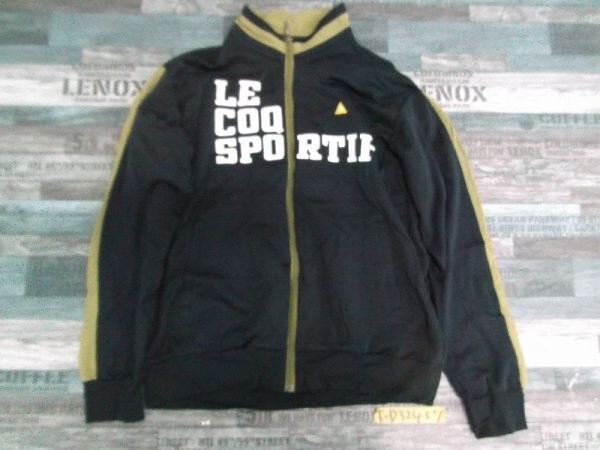 le coq sportif GOLF COLLECTION Le Coq Golf lady's jersey jacket large size LL black 