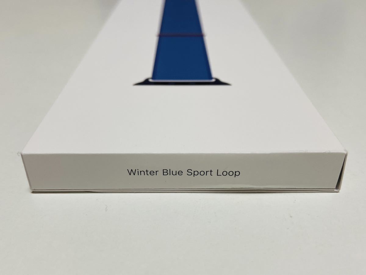  almost new goods Apple Watch 38mm 40mm 41mm genuine products winter blues Poe tsu loop band belt Apple watch 