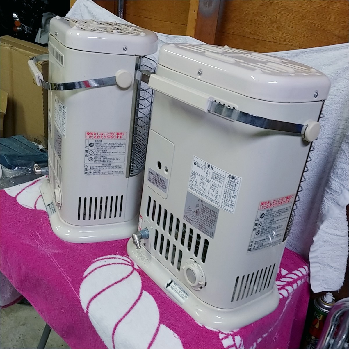 Rinnai　リンナイ　R-652PMS3-201 都市ガス用　ガスストーブ　二台セット_画像3