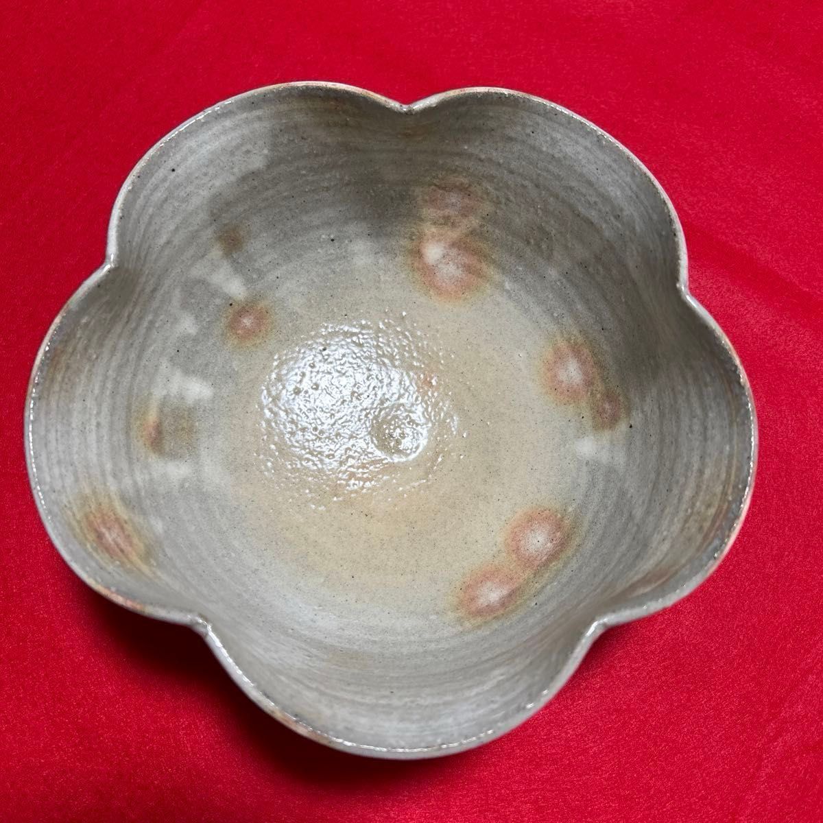 京焼 清水焼 梅型 鉢 菓子器 作家物 陶芸