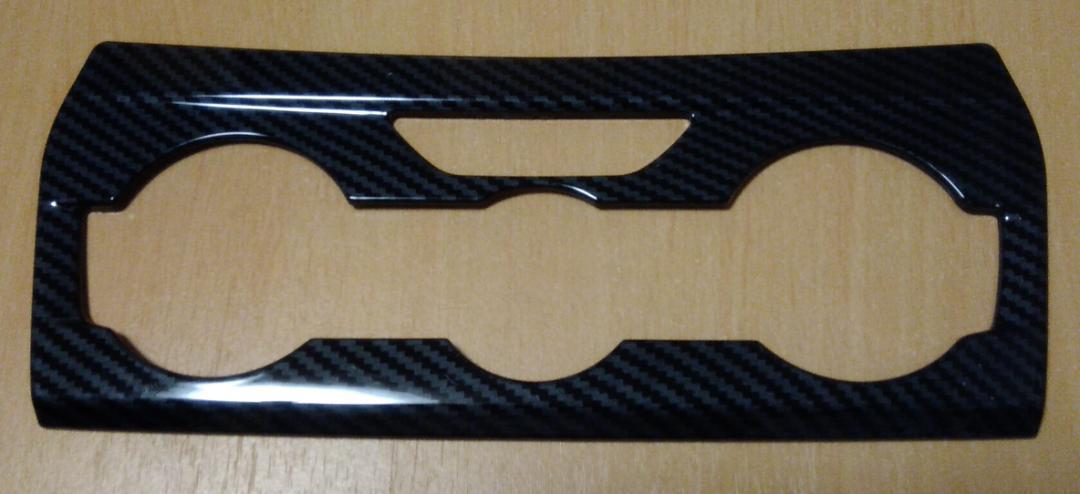 【未使用】スバル 新型XV GT系 エアコンダイヤルカバー カーボン調 インテリアパネル_画像5
