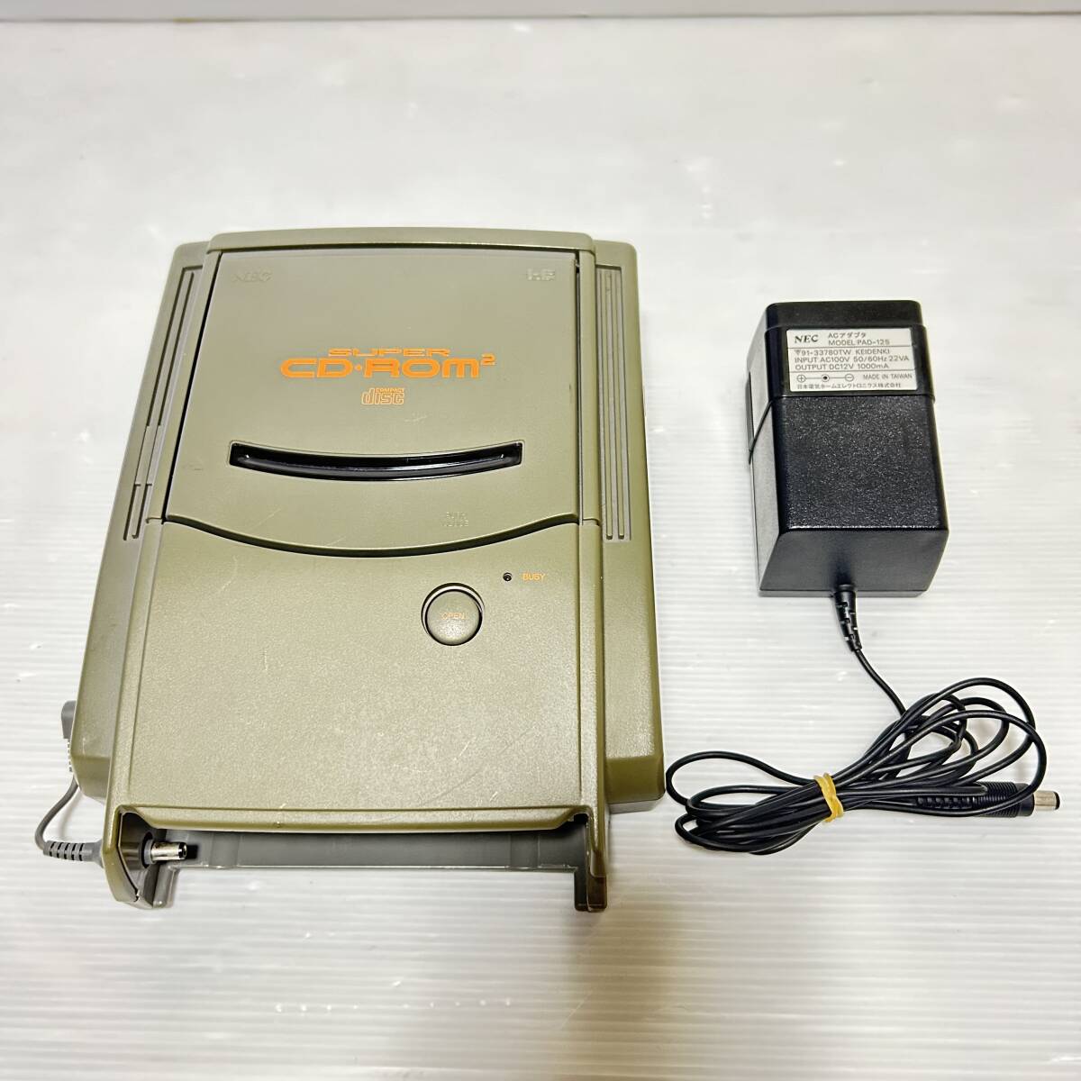 スーパーCD ROM2（PI-CD1） PCエンジン CD-ROM2 アダプター付き