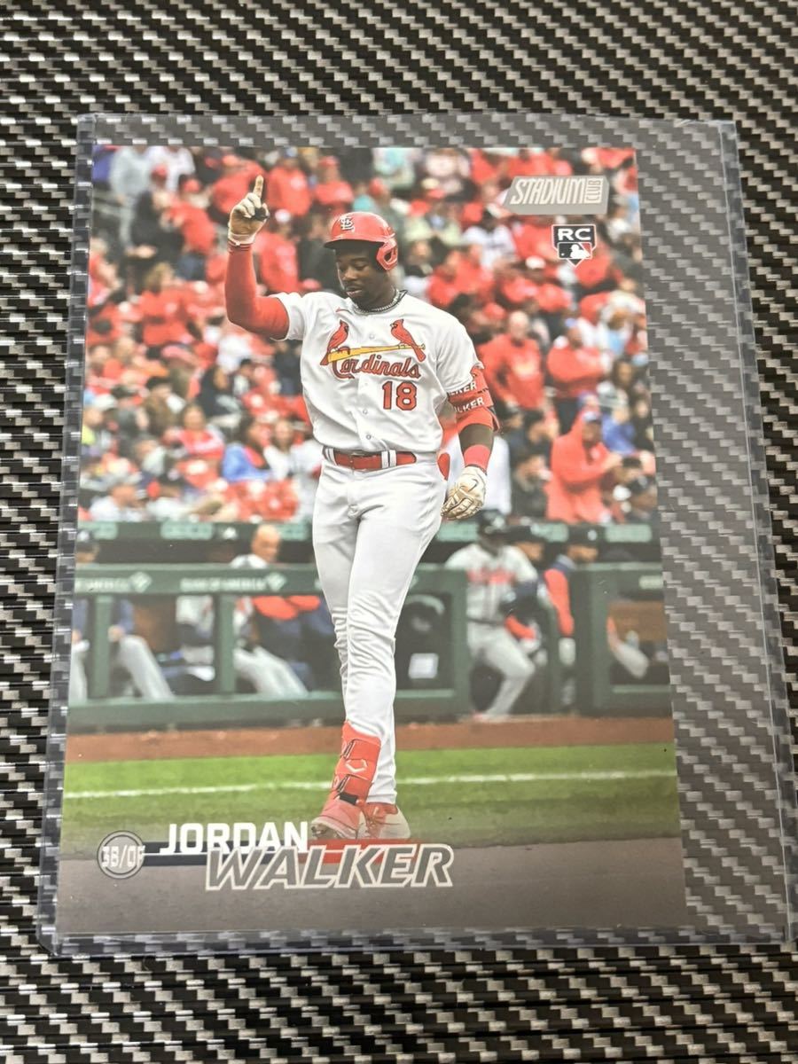 ボックストッパー 2023 Topps Stadium Club Jordan Walker ジョーダン・ウォーカー RC ルーキー_画像1