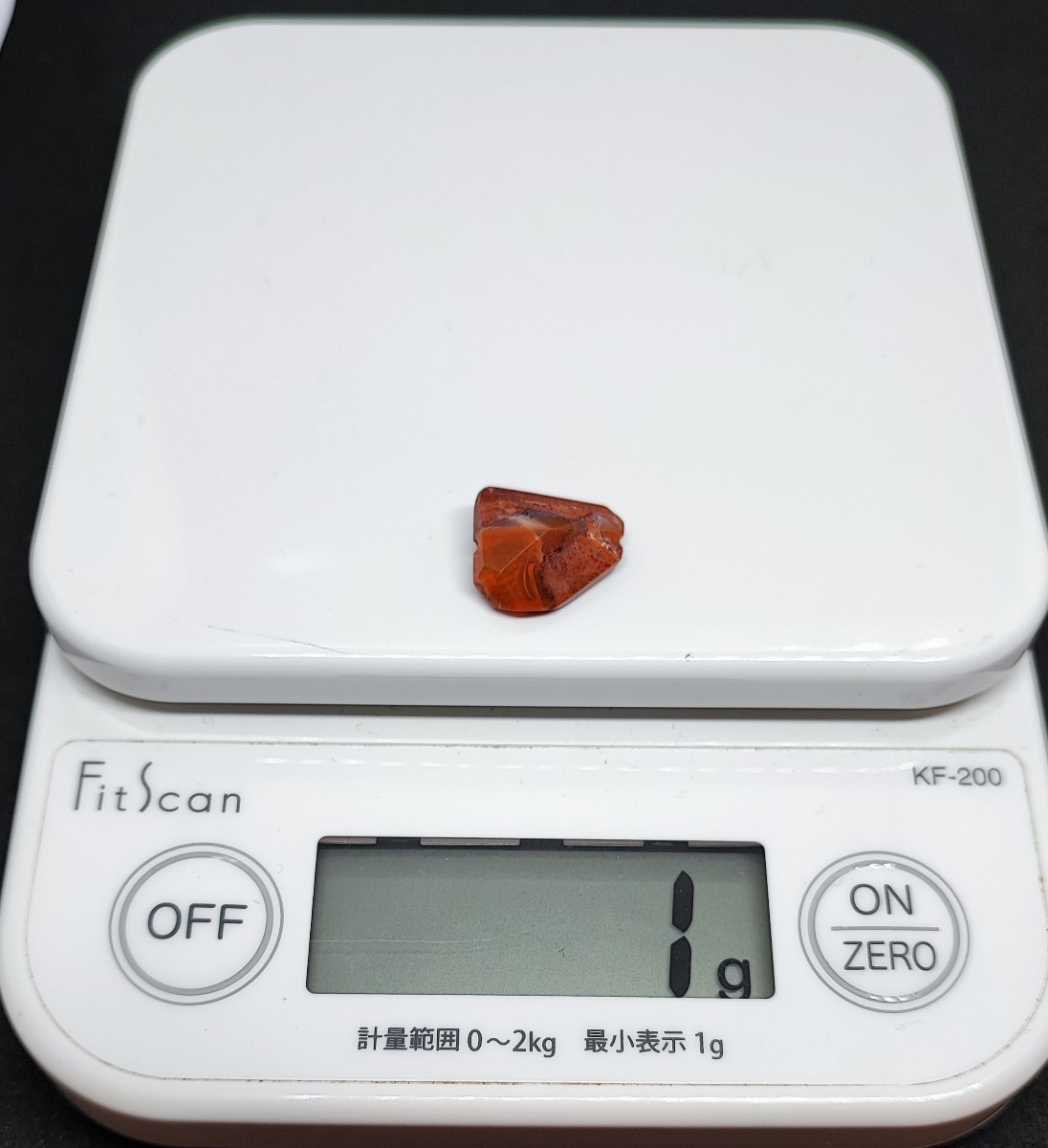 カンテラオパール 原石 天然 opal A-10　5ct(約1g)_画像6