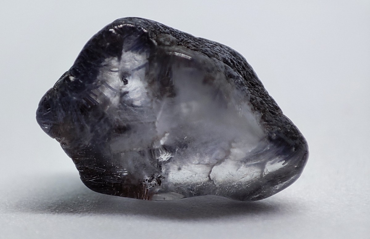 C-8 デュモルチェライト 原石 鉱物 天然石 デュモルチェライトインクォーツ_画像8