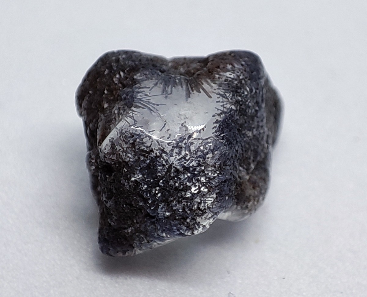 C-8 デュモルチェライト 原石 鉱物 天然石 デュモルチェライトインクォーツ_画像7