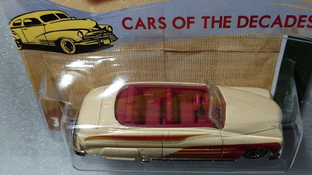 【匿名配送】ホットウィール  HotWheels 49 MERC CAS Of THE DECADES 