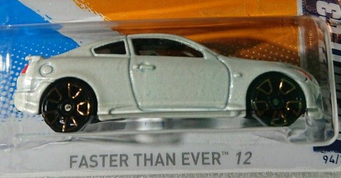 【匿名配送】ホットウィール インフィニティ スカイライン クーペ hotwheels  INFINTI G37 ブラック&ホワイト