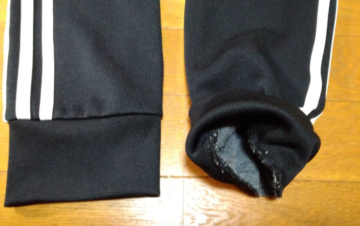 adidas(アディダス) SST CUFFED TRACK PANTS ジャージ パンツ SIZE:UK XS 黒 送料510円～_画像3