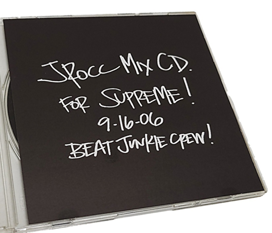 希少 非売品 DJ J ROCC MIX CD FOR SUPREME シュプリーム TAKE★NUJABES MURO KIYO KOCO KOMORI DEV LARGE CELORY SHU-G PUNPEE （黒TV引）
