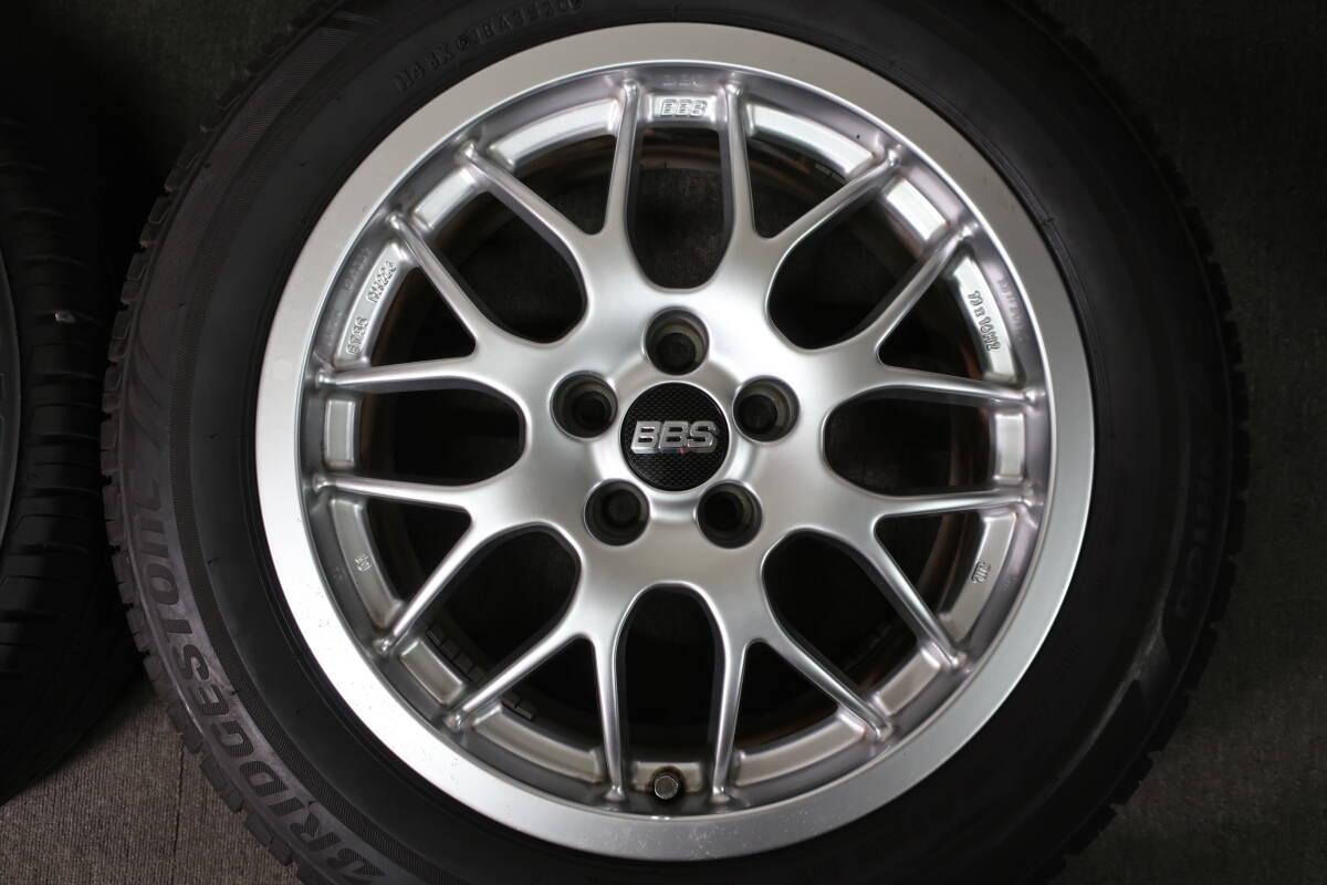 BBS RX226　16インチ 7J +35 ブリヂストン　205/55R16　PCD100　5穴 ニュービートル　ゴルフ4 室内保管_画像4