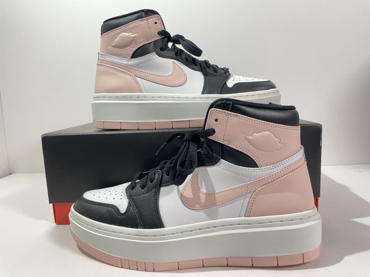 【送料無料】【新品】27㎝　NIKE WMNS AIR JORDAN 1 ELEVATE HIGH ナイキ ウィメンズ エアジョーダン 1 エレベートハイ　ブラック/ピンク_画像3