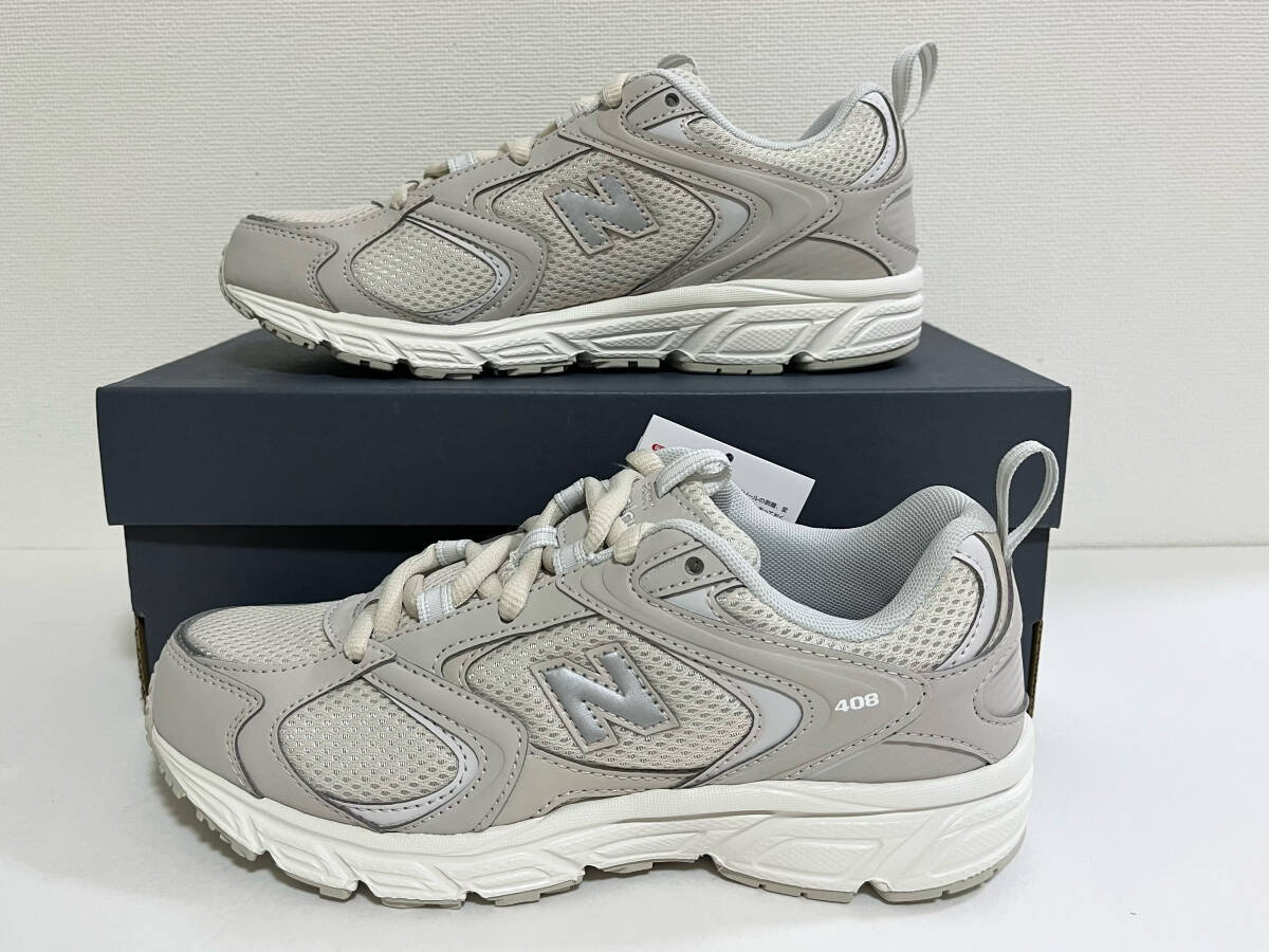 【送料無料】【新品】23cm　NewBalance　ML408D ニューバランス　408 D　オフホワイト_画像3