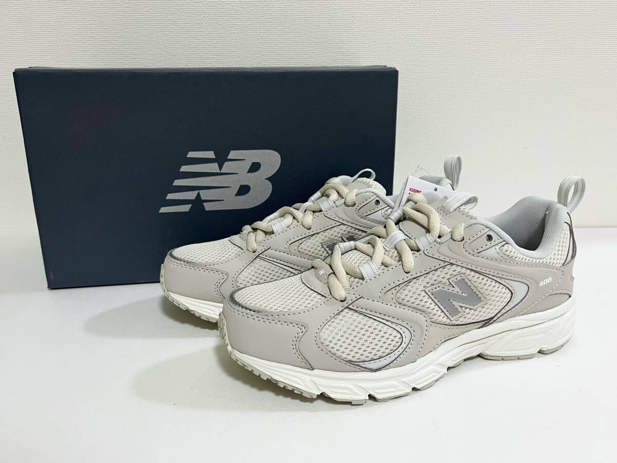 【送料無料】【新品】25cm　NewBalance　ML408D ニューバランス　408 D　オフホワイト_画像2