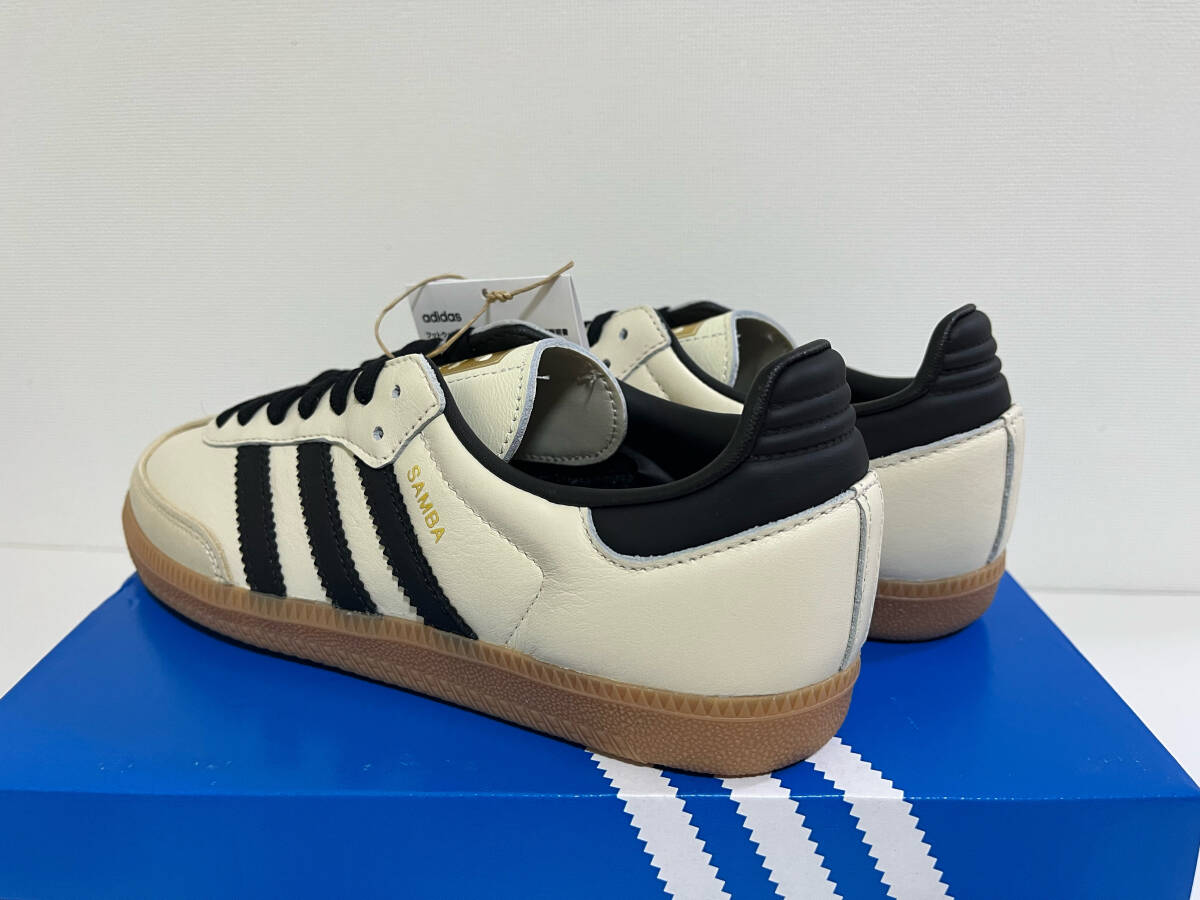 【送料無料】【新品※ラスト1点！】23.5cm　adidas originals SAMBA OG アディダス オリジナルス　サンバ OG クリームホワイト_画像4