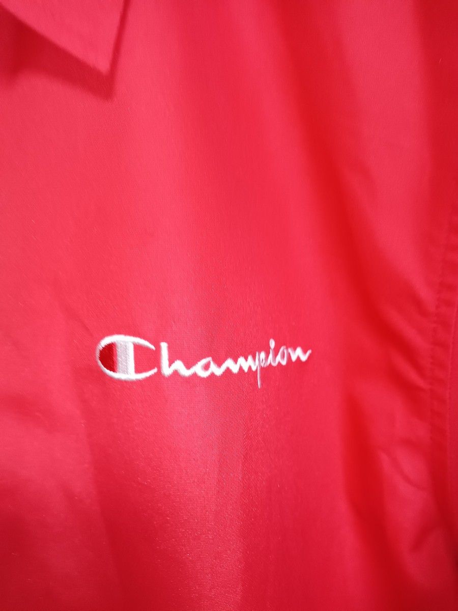 Champion/コーチジャケットMサイズ　メンズ　RED系
