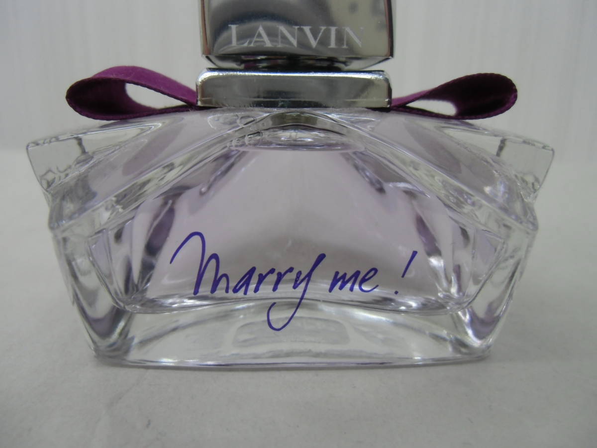 LANVIN Marry me! ランバン マリーミー 香水 元は30ml オードパルファム 残量多い_画像6