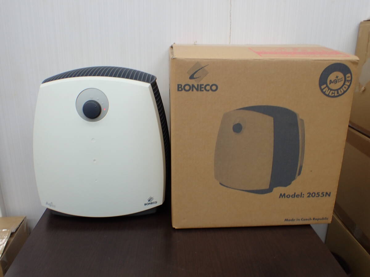 1円～ ボネコ BONECO ディスク型気化式加湿器 2055N デロンギ　通電確認のみ　②_画像1