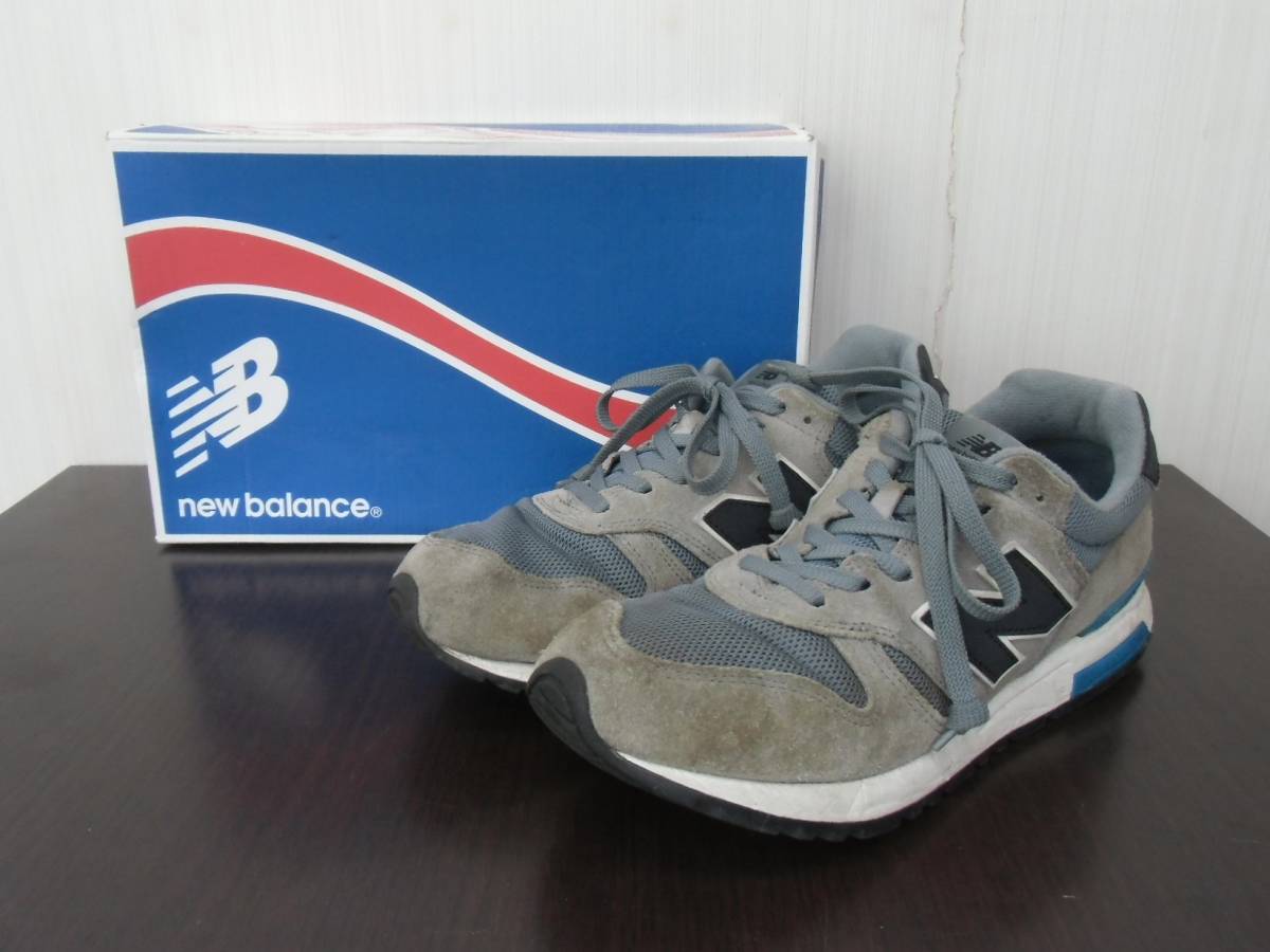 ニューバランス NEW BALANCE スニーカー 28cm Modern Classic 565 グレー ML565LGRの画像1