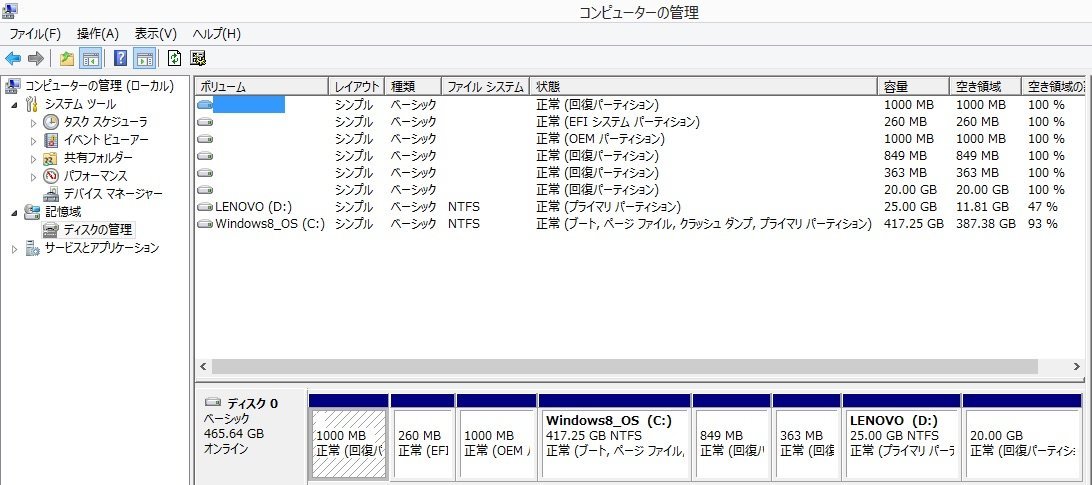 4250 2.5インチ内蔵SATAハードディスク9.5mm 500GB Seagate ST9500325AS lenovo G480/G485/G580/G585/G780 Windows8リカバリ 9241時間 正常_画像9