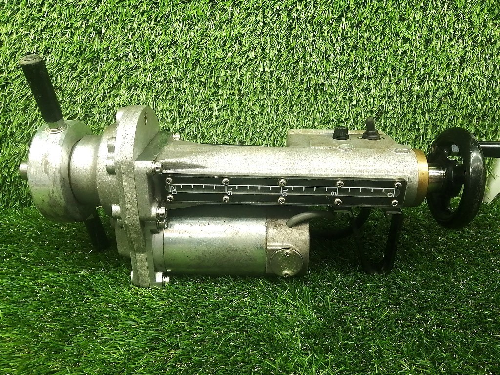 中古 現状品 前澤給装工業 水道用 電動穿孔機 ケズルくんJr ジュニア_画像7