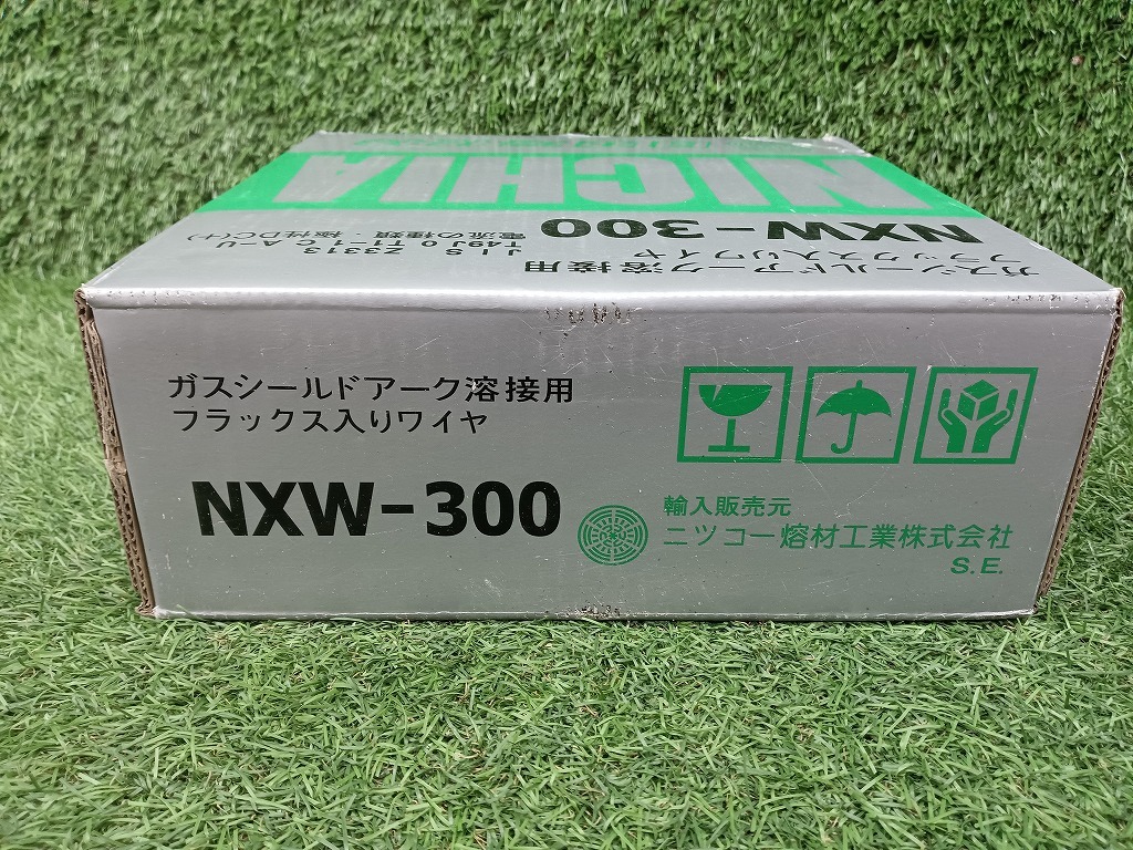 未使用 ニッコー熔材工業 NICHIA 日亜溶接棒 1.2mm 20kg フラックス入 溶接ワイヤ NXW-300_画像4