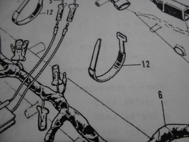 ホンダ純正 モンキー ワイヤーハーネスバンド Ｚ５０Ｍ Ｚ５０Ａ Ｚ５０Ｚ Ｚ５０ＺＫ１の画像3