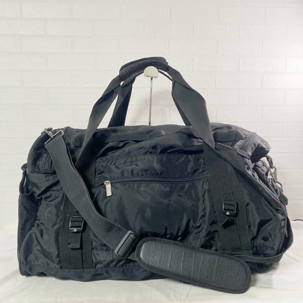 3813* Coleman Coleman back bag Boston bag Sportback casual lady's black high capacity 