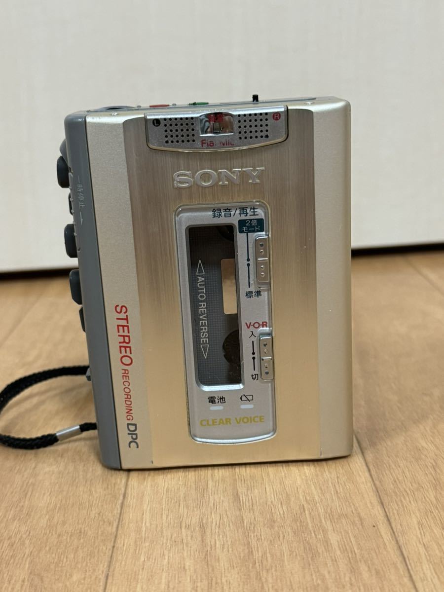 SONY ステレオカセットテープレコーダー TCS-600 ジャンク品_画像1