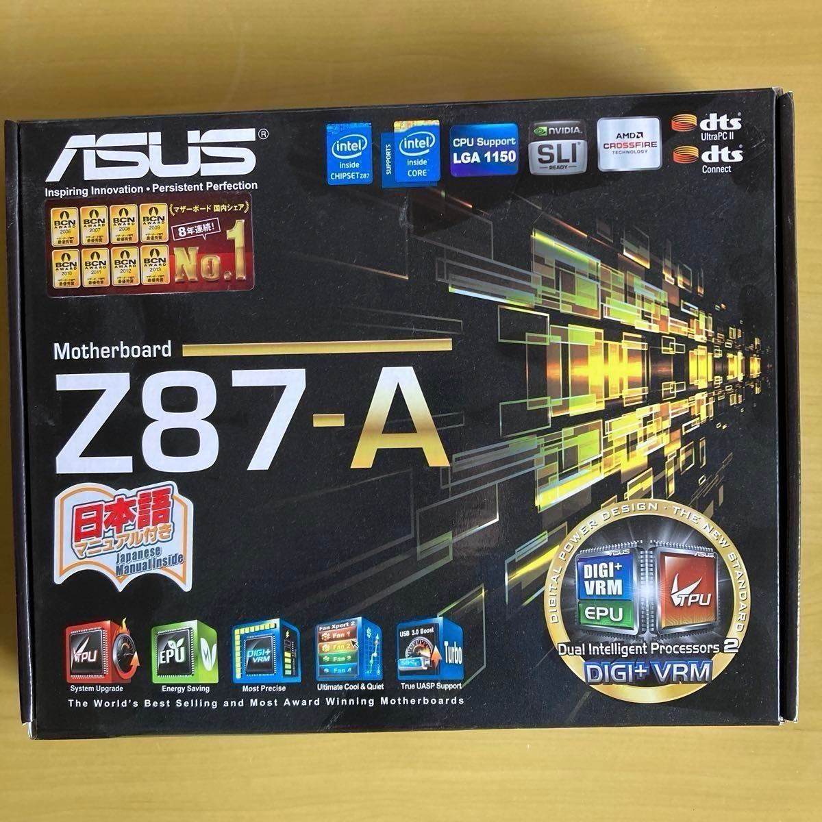 ASUS Z87-A & XEON E3-1225V3 SR14U 4C8T core i7相当 メモリ8GB