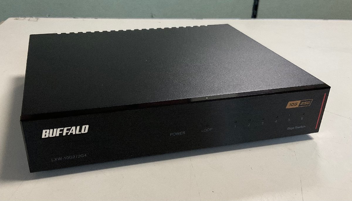 【RKGPC】特価！Buffalo スイッチングハブ LXW-10G2/2G4 中古品_画像1