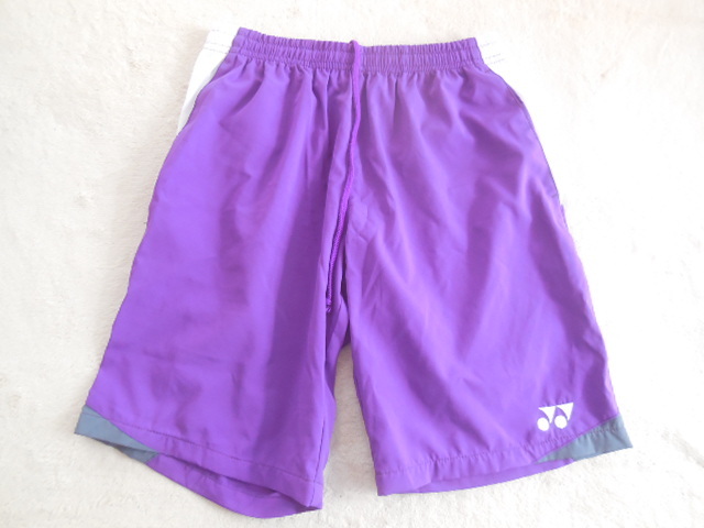 Yahoo!オークション - バドミントン ハーフパンツ パープル 紫 Yahoo!オークション - バドミントン ハーフパンツ パープル 紫