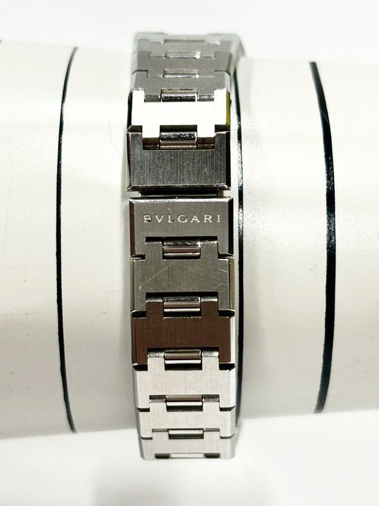 BVLGARI ブルガリ レディース 腕時計 クォーツ 電池式 稼働品 BB 26 SS ダイヤ12P 美品_画像2